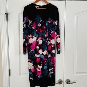 Long sleeve floral Maggy London dress